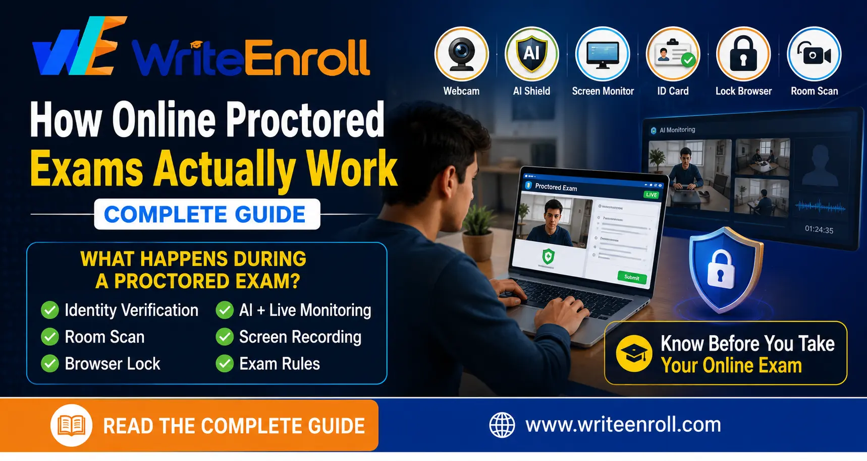 How Online Proctored Exams Actually Work: A Complete 2026 Guide