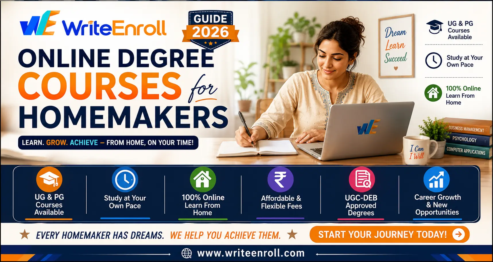 Online Degree Courses for Homemakers: A Practical 2026 Guide