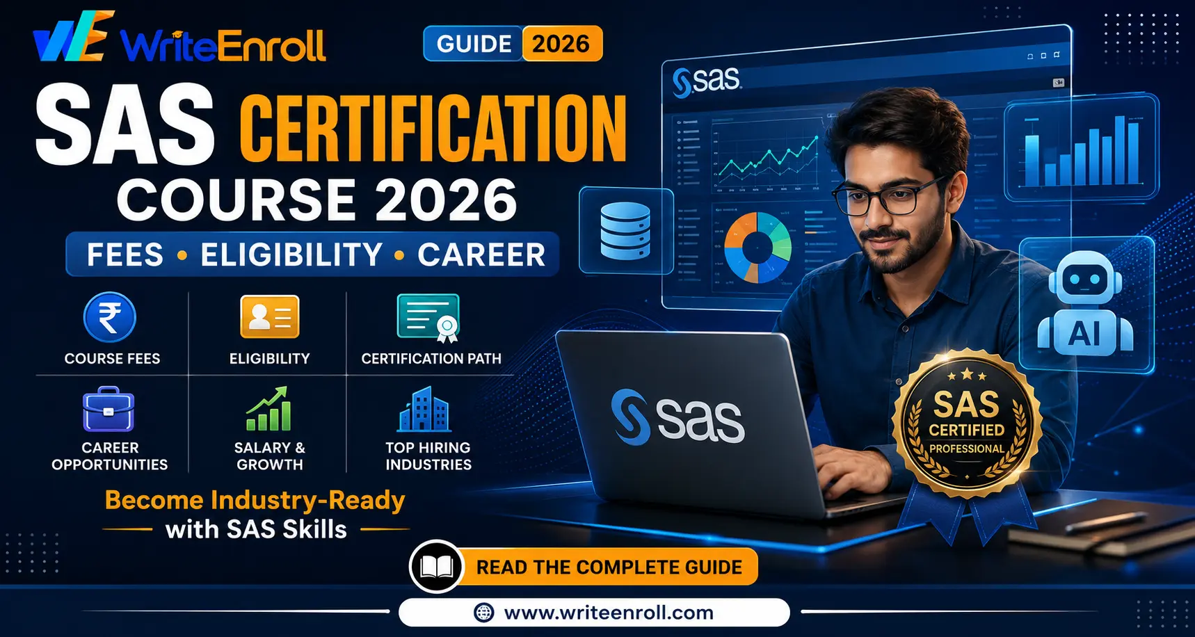SAS Certification Course 2026: Fees, Eligibility & Career Scope